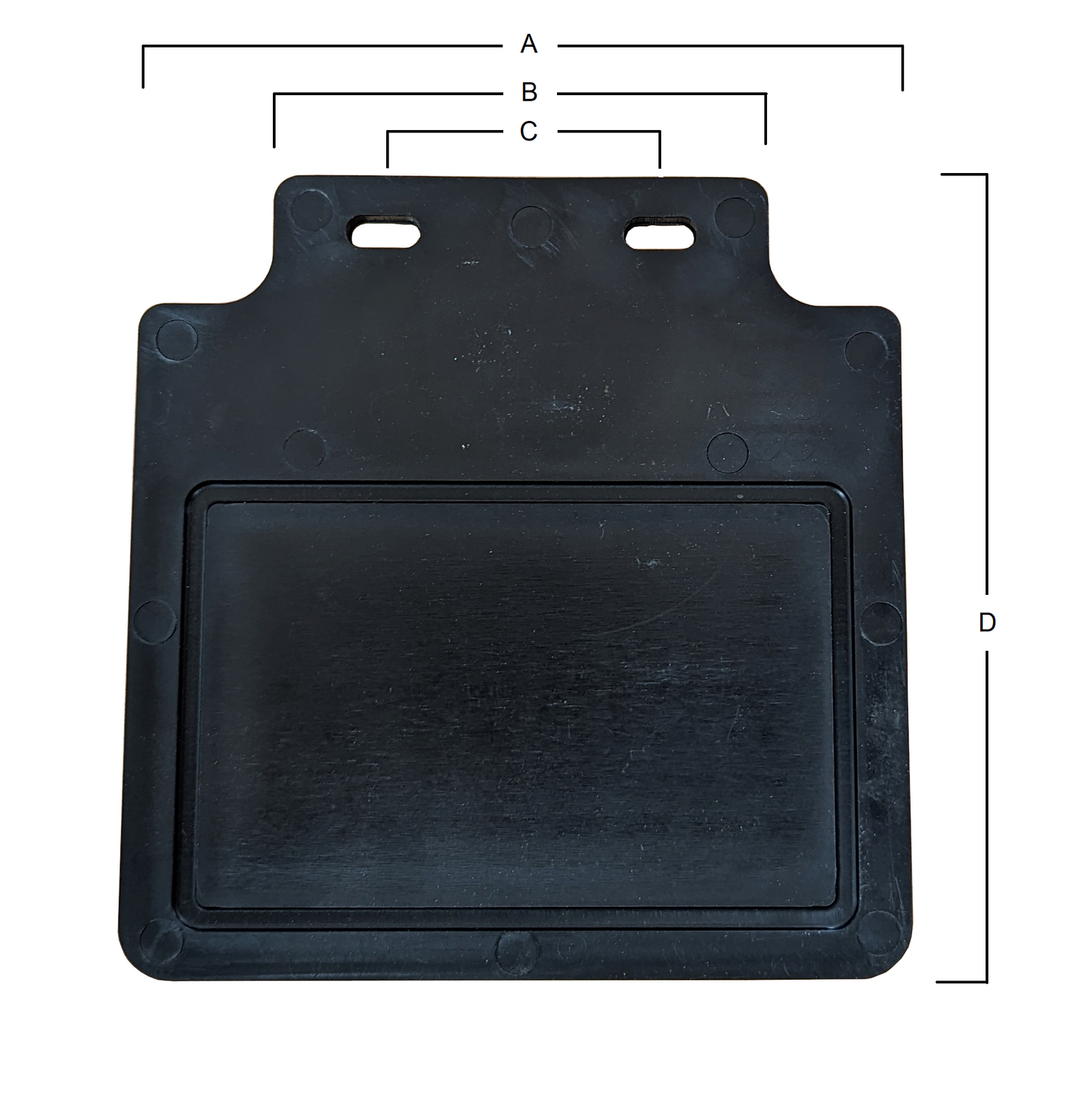 Mud flaps for 8 Inch Mudguards