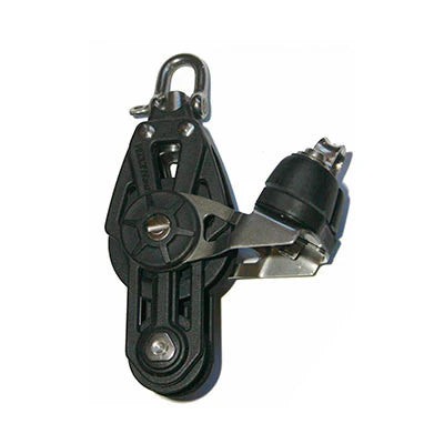 Nautos Plain 45 Fiddle (Violin) Swivel Block with Cleat