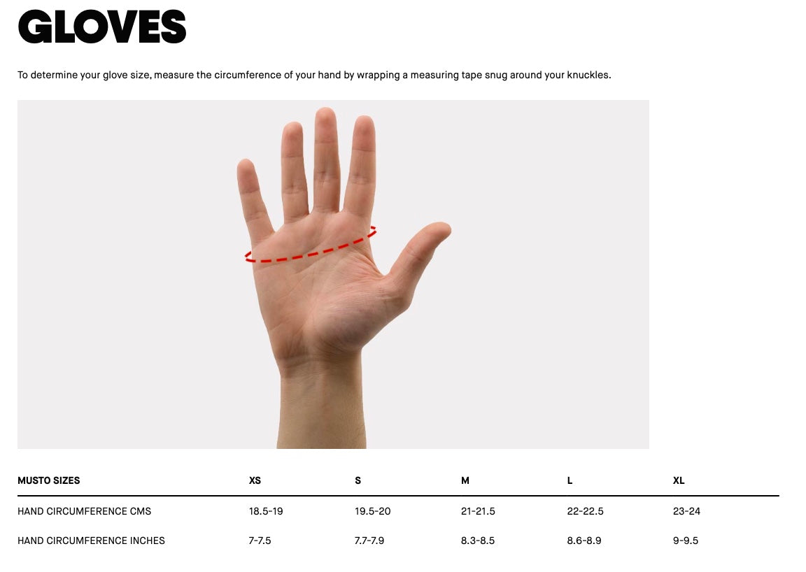 Musto Essential Sailing Long Finger Glove