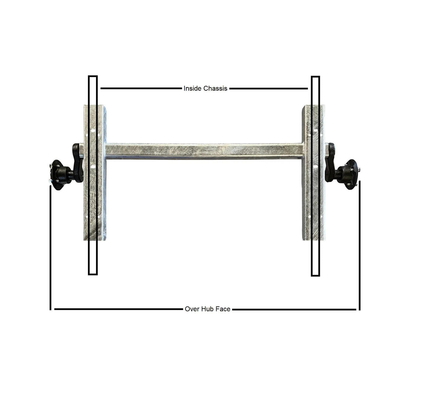 Knott 750kg Galvanised Boat Trailer 940mm Axle