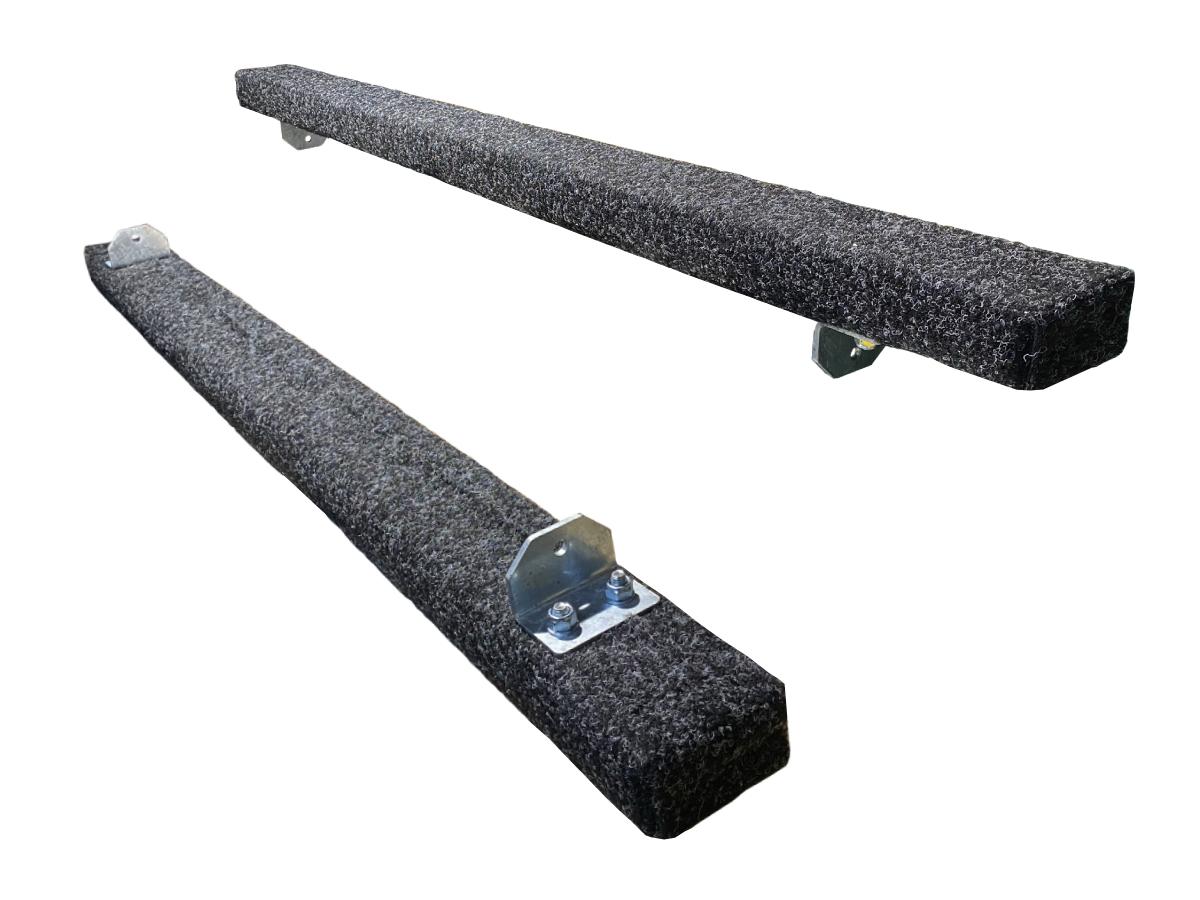 Pair Of 1.8m Heavy Duty Carpeted Bunks