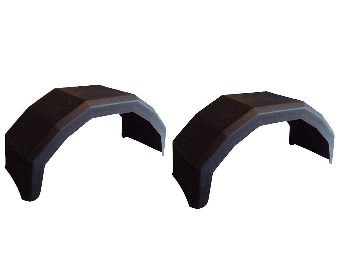Pair of Plastic 10" Wide Mudguards
