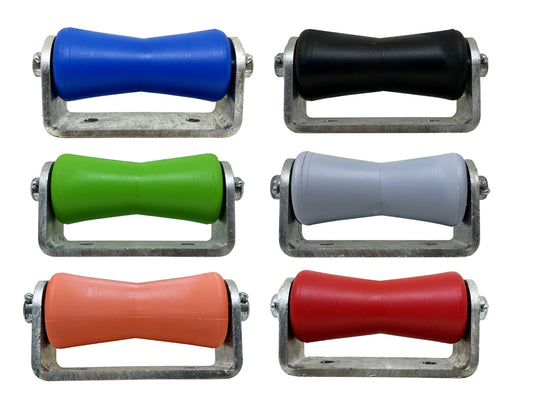Extreme 125mm Keel Roller with Bracket