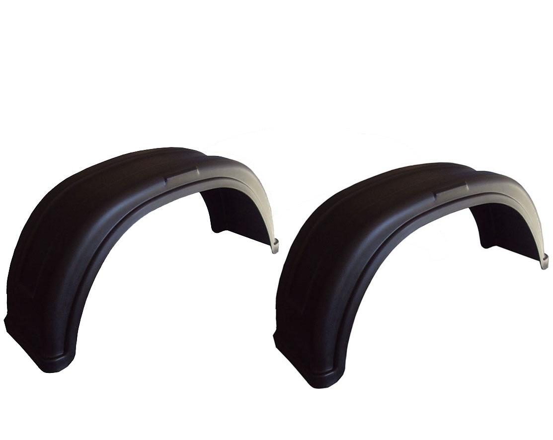 Pair of Plastic 13" Mudguards