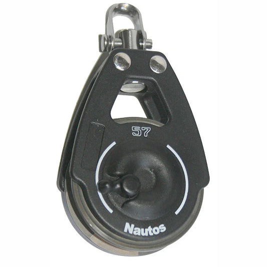 Nautos Organic 57 Single Swivel Switching Ratchet Block