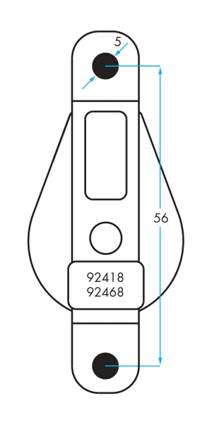 Nautos Line 28 Single Footblock