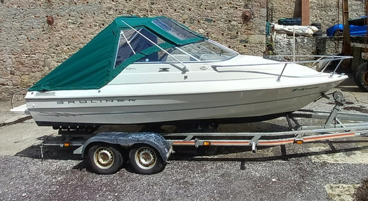 2000 Bayliner Capri 1952 With Twin Axle SBS Road Trailer