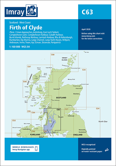 Imray Chart C63 Firth of Clyde