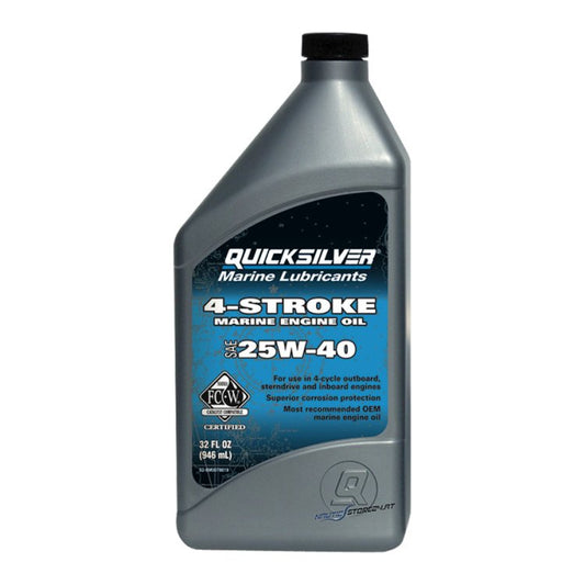 Quicksilver 4-Stroke Mineral Marine Oil 25W40