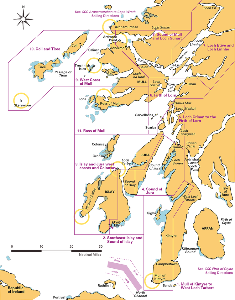 CCC Kintyre to Ardnamurchan, Sailing Directions and Anchorages, Third Edition