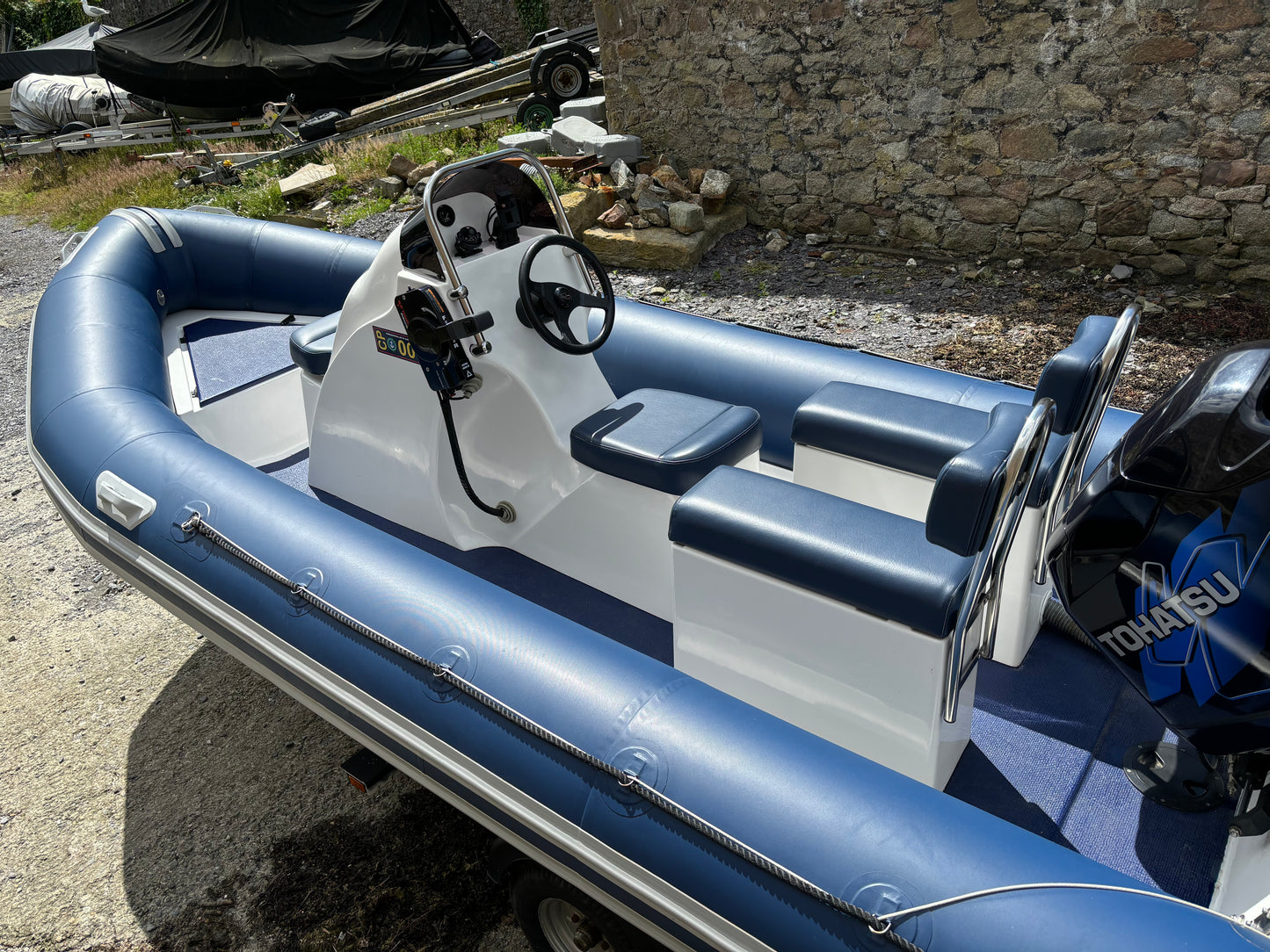 'Sea Monkey' 2016 Menai Marine SR550 RIB and Trailer