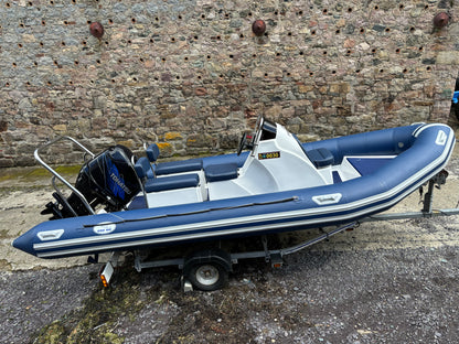 'Sea Monkey' 2016 Menai Marine SR550 RIB and Trailer