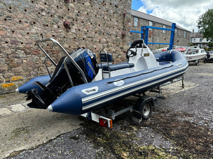 'Sea Monkey' 2016 Menai Marine SR550 RIB and Trailer