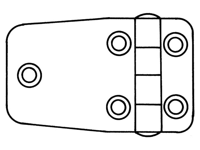 Talamex Offset Hinge