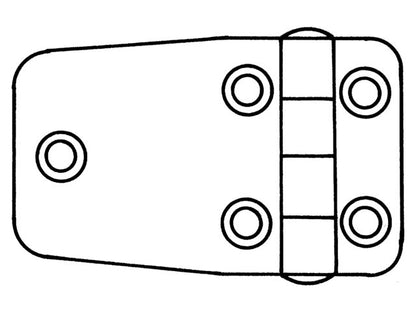 Talamex Offset Hinge