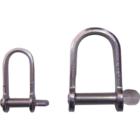 Midland Marine Stainless Steel Flat/Strip D Shackle