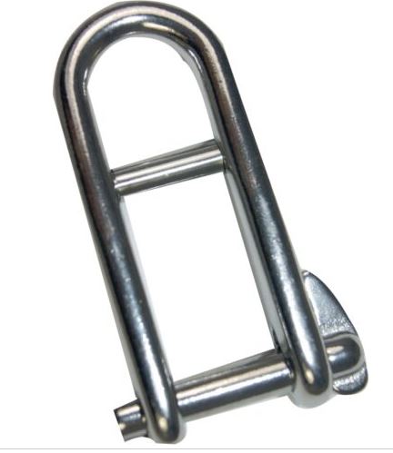 Nautos Halyard Shackle with Cross Bar and Locking Pin