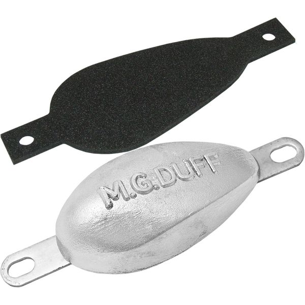 MG Duff ZD77 Pear Shaped Zinc Hull Anode