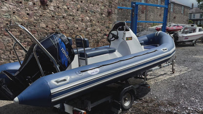 'Sea Monkey' 2016 Menai Marine SR550 RIB and Trailer