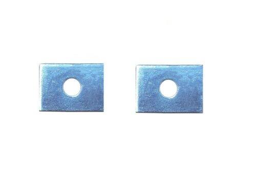 Extreme Trailers Pair of Stainless Blocks for Lightboard Knobs