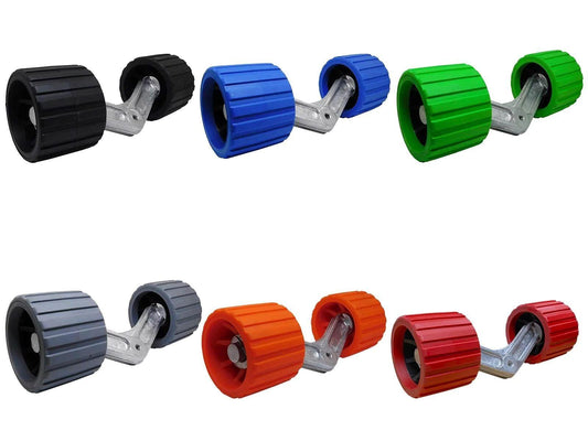 Extreme Trailers Aluminium Wing Bracket with Non Marking Rollers