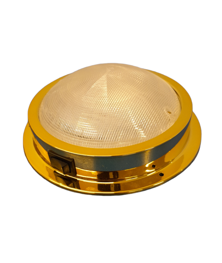 AAA Interior Gold Dome LED Light