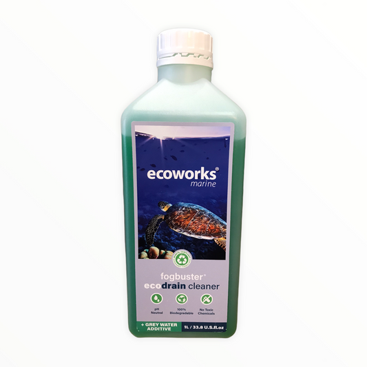 Ecoworks Marine Fogbuster® EcoDrain Cleaner with Grey Water Additive
