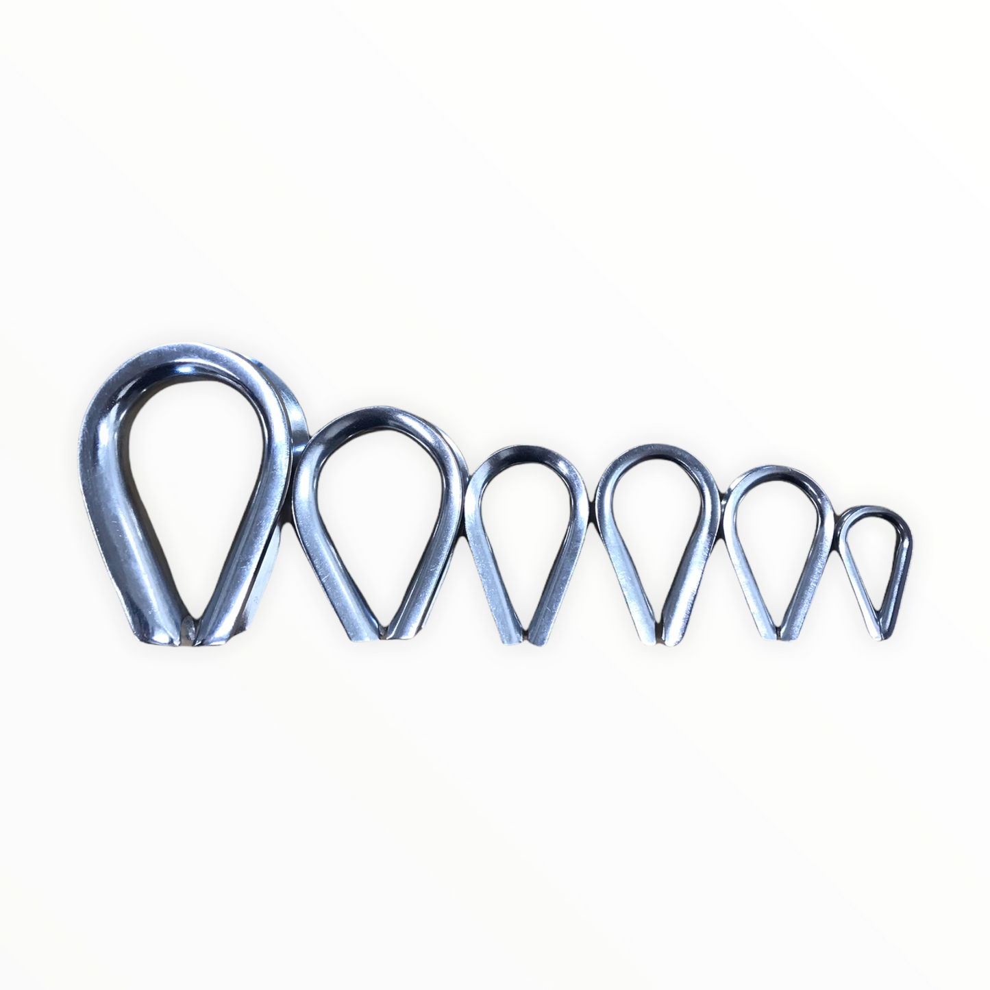 Midland Marine Wire Rope Thimbles - Stainless