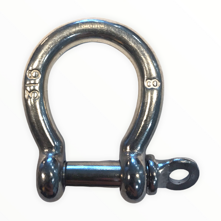 Hamma Stainless Steel Bow (Anchor) Shackle