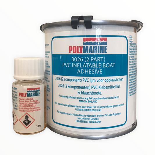 Polymarine PVC Adhesive, 2 Part, 250ml Tin