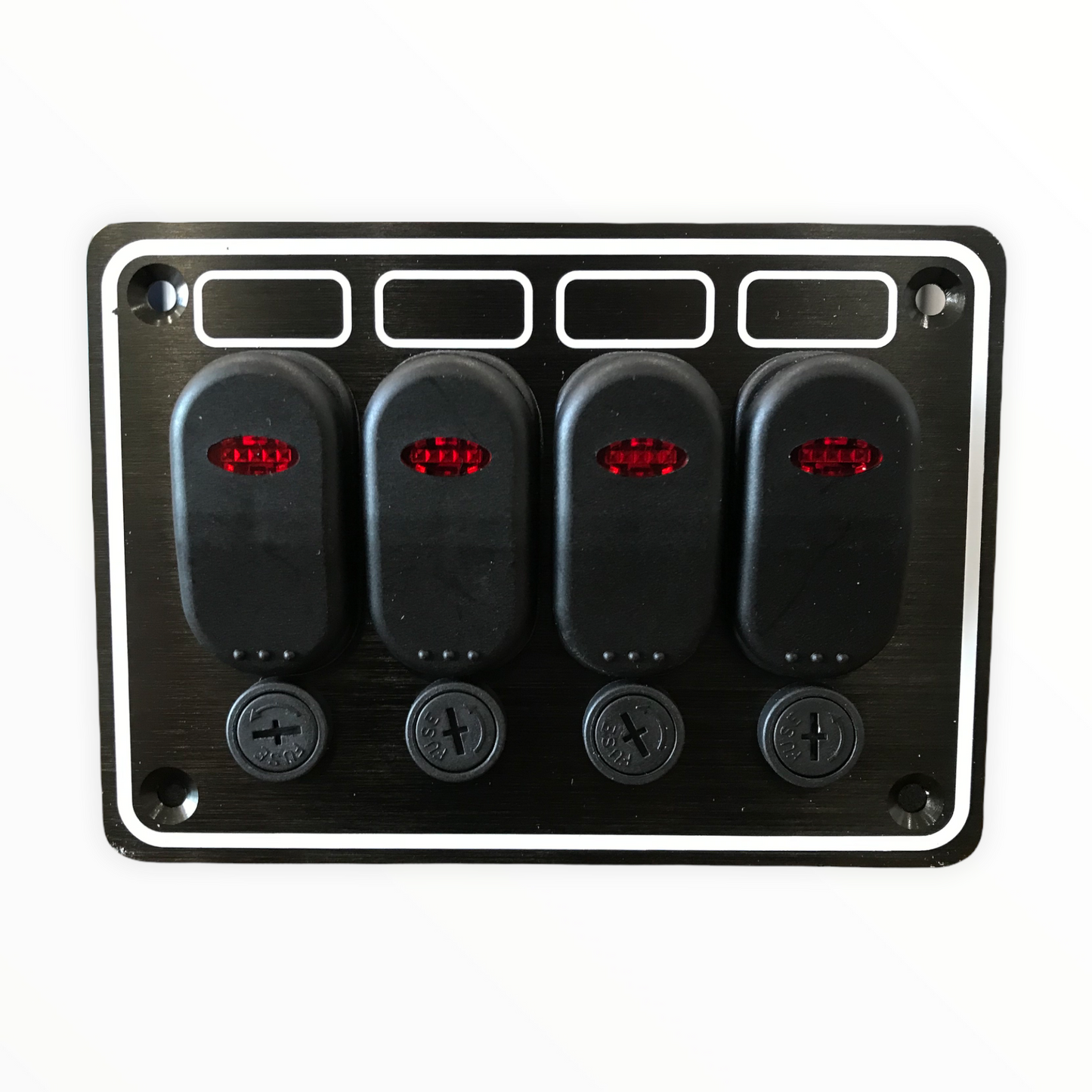 AAA 4 Gang Switch Panel 12V Waterproof