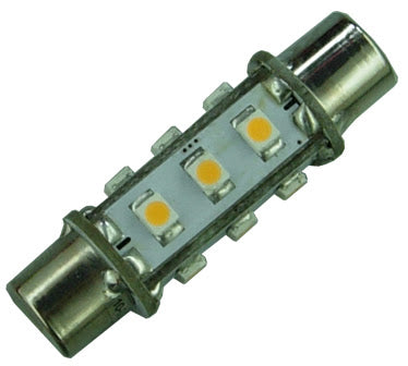 Holt Aqua Signal LED Festoon Bulb Dimple End 42mm Warm White 12 LED