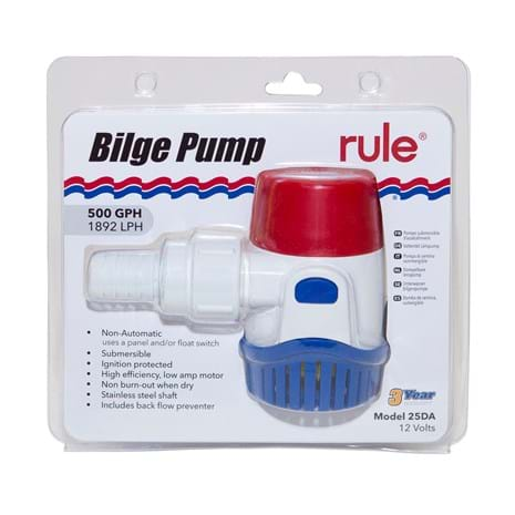 Rule 25DA Bilge Pump