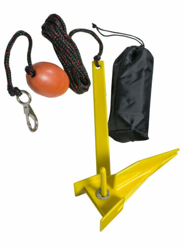 Rubberised Yellow Danforth Anchor Kit
